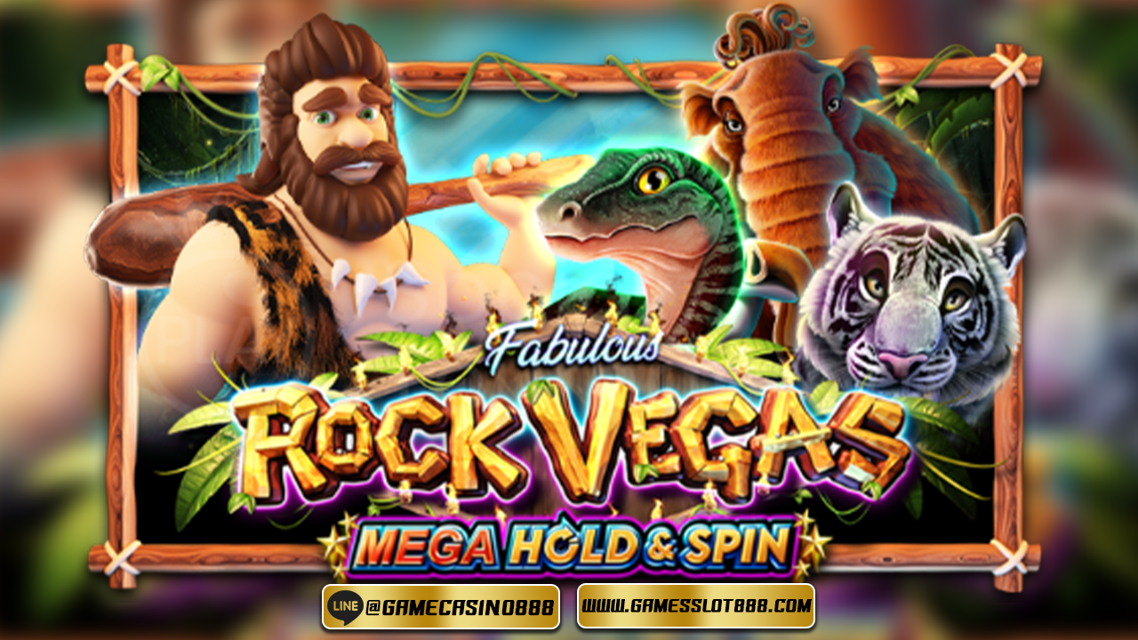 สล็อต Rock Vegas Mega Hold And Spin 