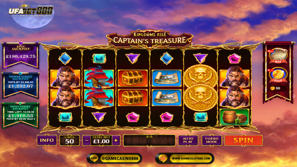 สล็อต  Captains Treasure